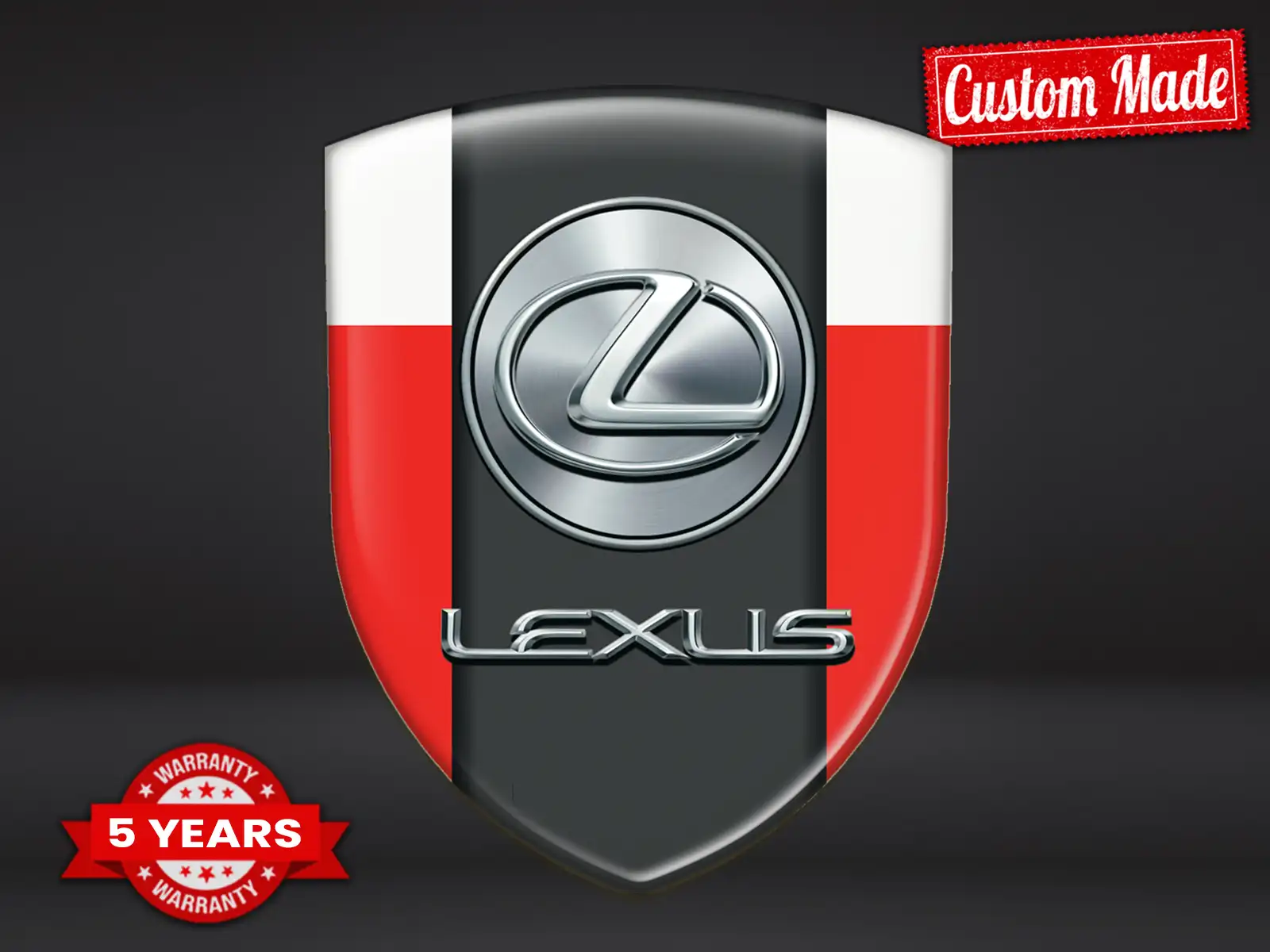 Lexus Windschutzaufkleber Auto Racing Minimal Stern